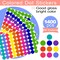 1400 PCS Colored Dot Stickers Round Color Coding Labels Circle Dots Labels Price Stickers